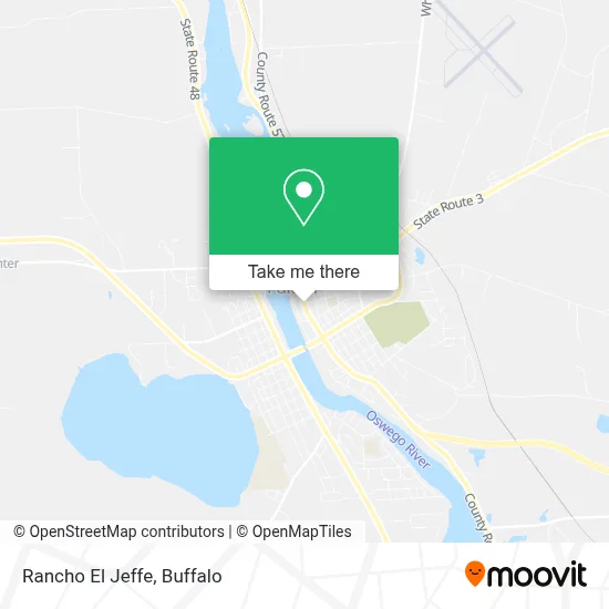Rancho El Jeffe map