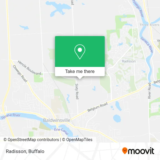 Radisson map