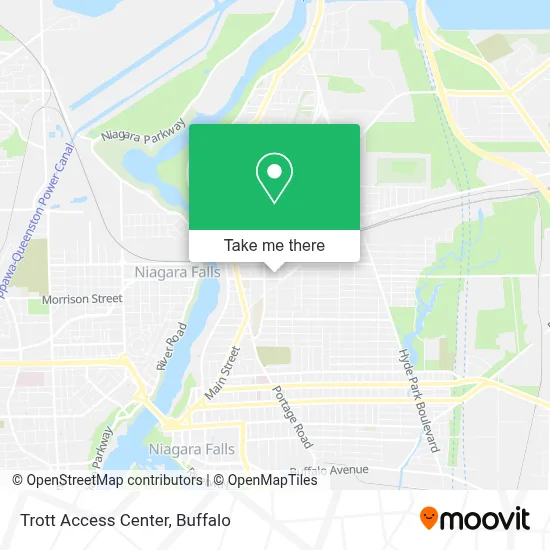 Trott Access Center map
