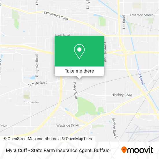Myra Cuff - State Farm Insurance Agent map