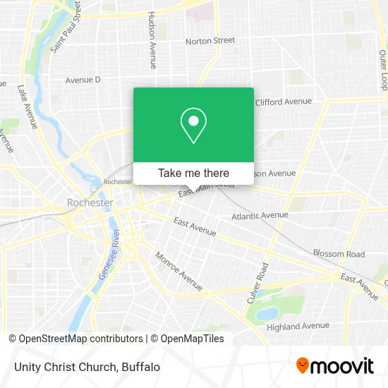 Unity Christ Church map