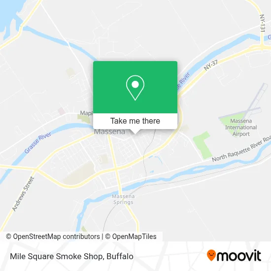 Mile Square Smoke Shop map