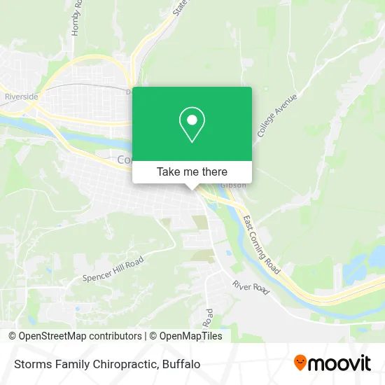 Storms Family Chiropractic map