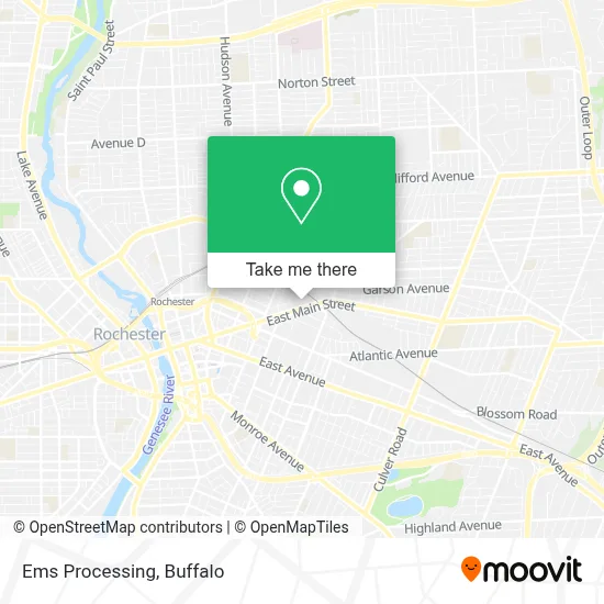 Ems Processing map