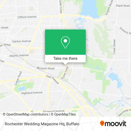 Rochester Wedding Magazine Hq map