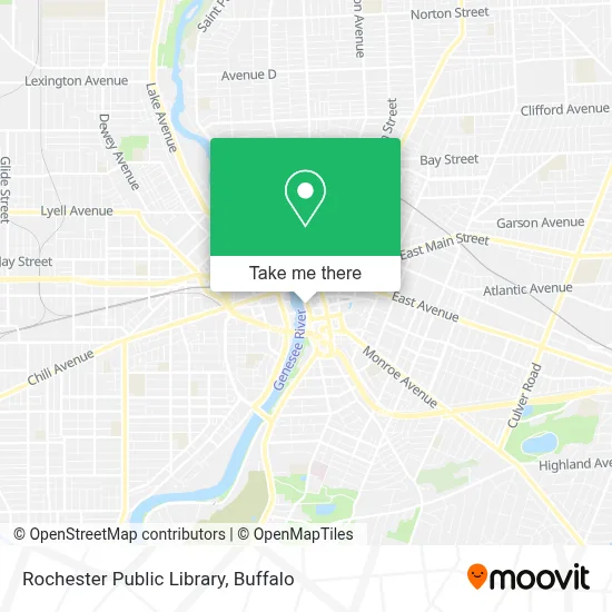 Rochester Public Library map