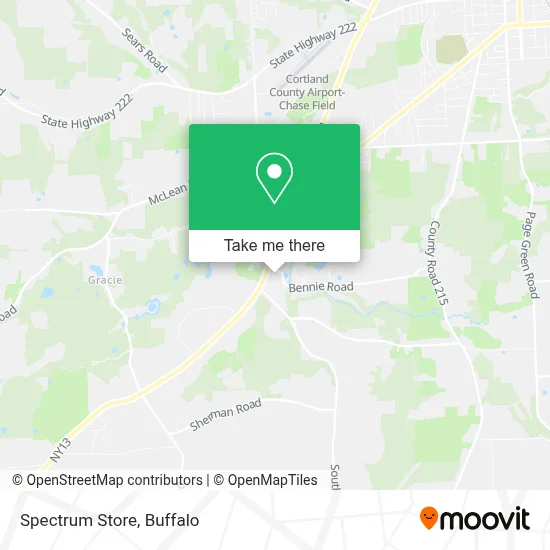 Spectrum Store map