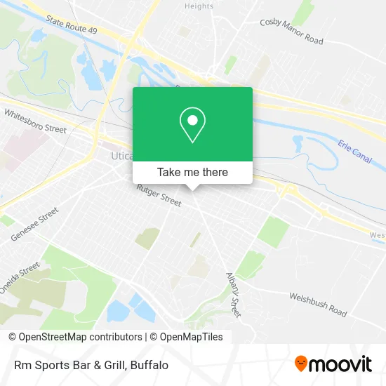 Rm Sports Bar & Grill map