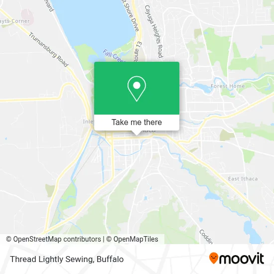 Thread Lightly Sewing map