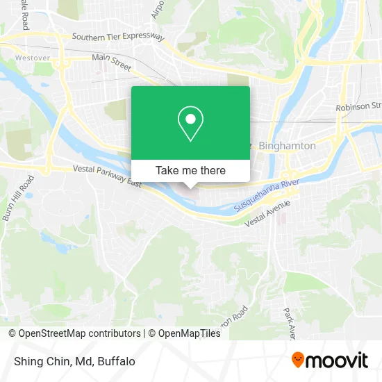 Shing Chin, Md map