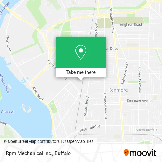 Rpm Mechanical Inc. map