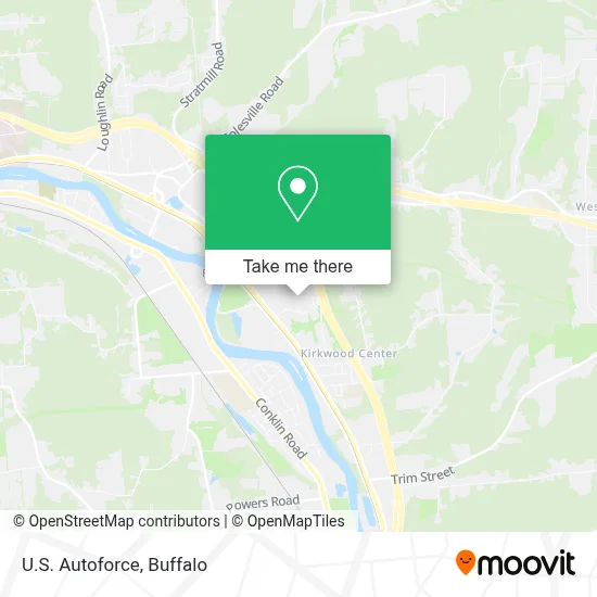U.S. Autoforce map