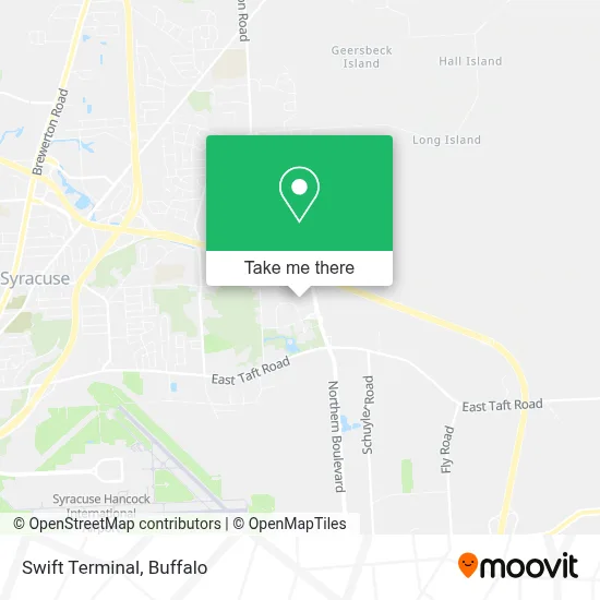 Swift Terminal map