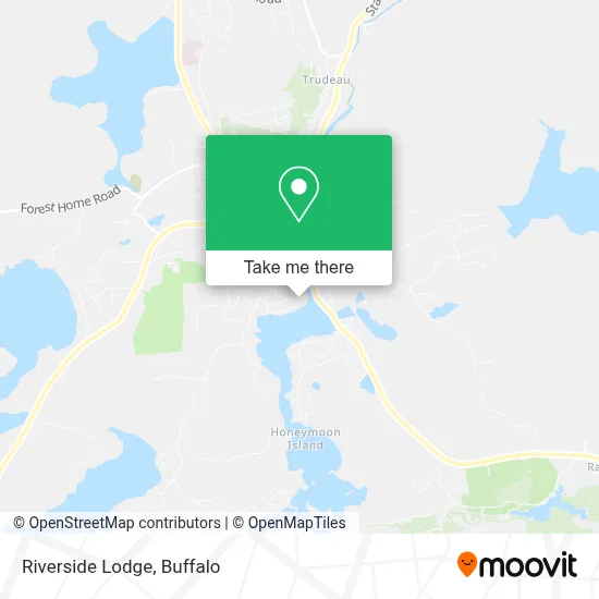 Riverside Lodge map
