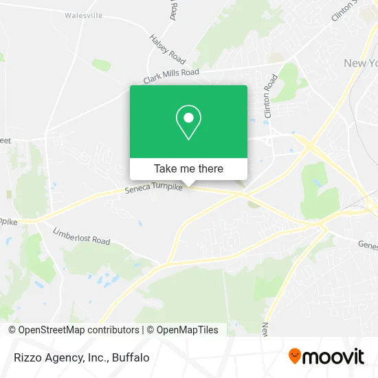 Rizzo Agency, Inc. map