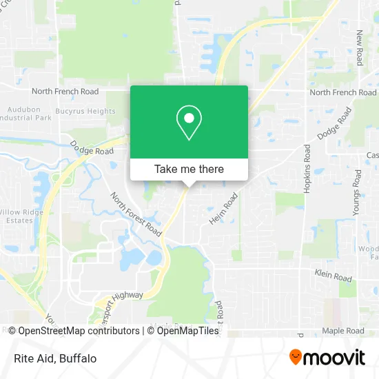Rite Aid map