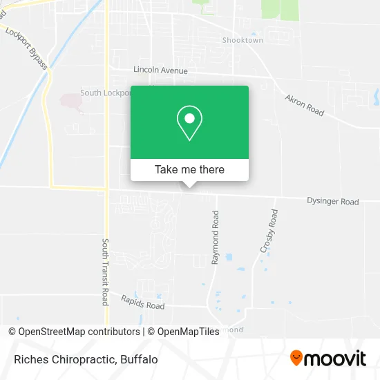 Riches Chiropractic map