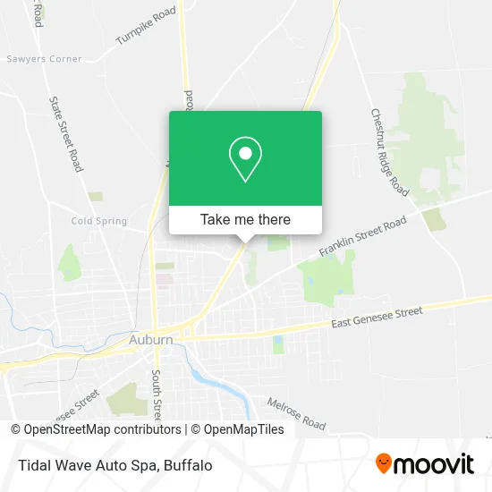 Tidal Wave Auto Spa map