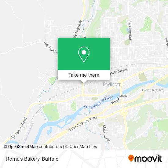 Roma's Bakery map