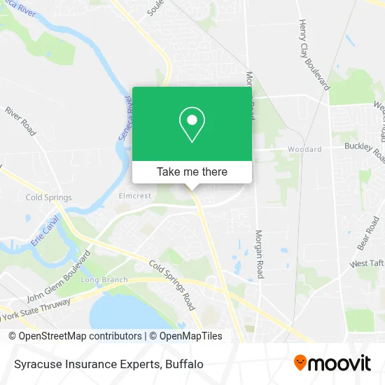 Syracuse Insurance Experts map