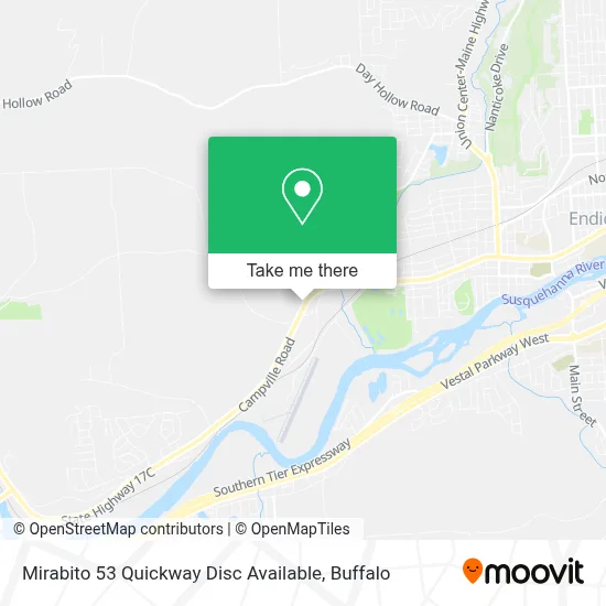 Mirabito 53 Quickway Disc Available map