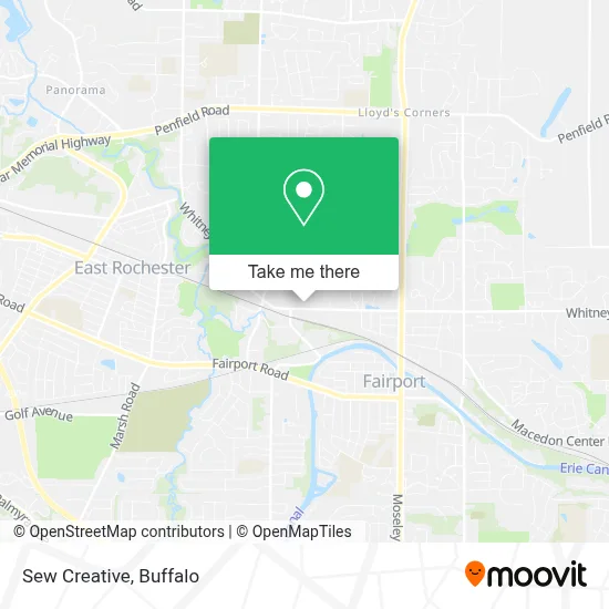 Sew Creative map