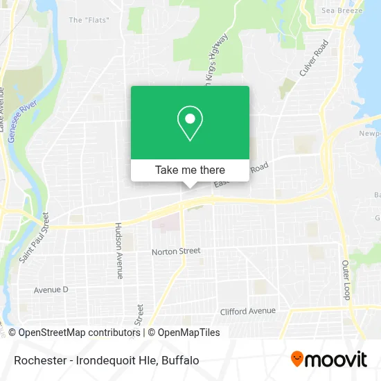 Rochester - Irondequoit Hle map