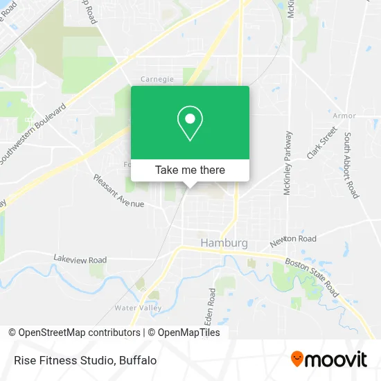 Rise Fitness Studio map