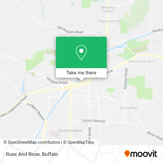 Ruex And Rose map