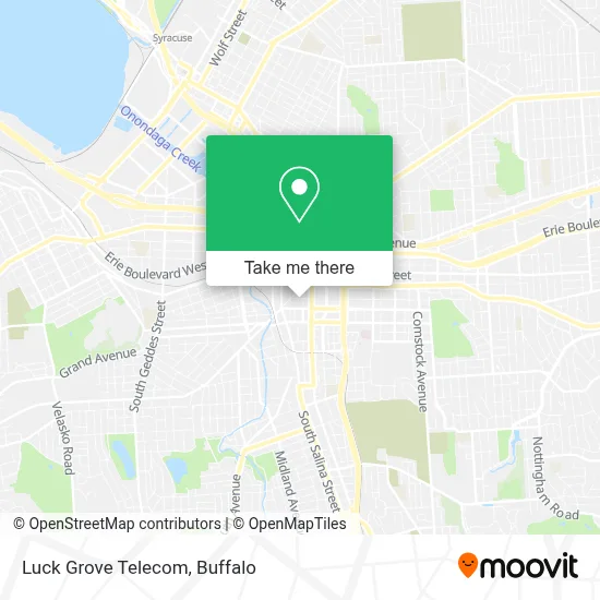 Luck Grove Telecom map