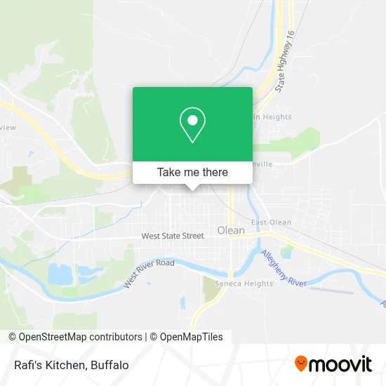 Rafi's Kitchen map