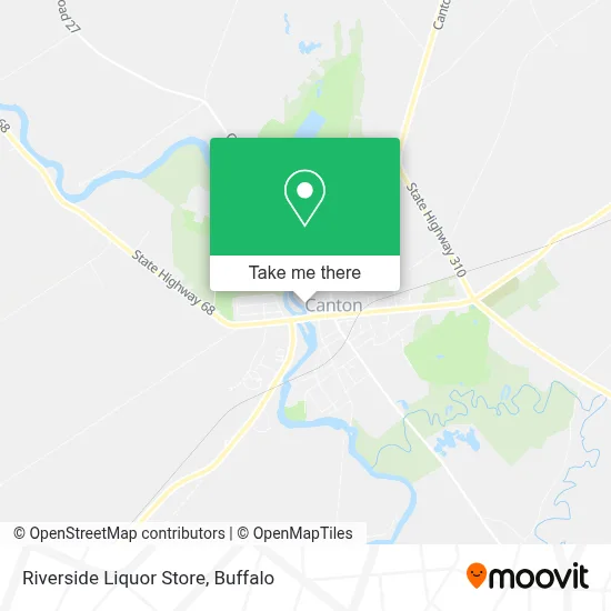 Riverside Liquor Store map
