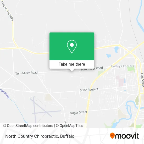 North Country Chiropractic map
