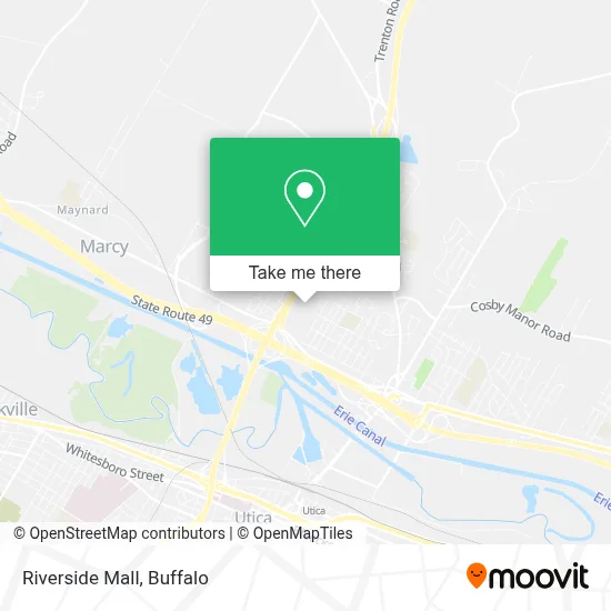Riverside Mall map