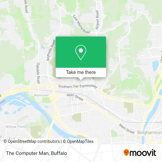 The Computer Man map