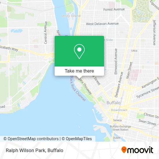 Ralph Wilson Park map