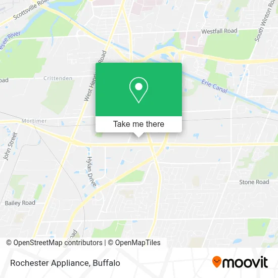 Rochester Appliance map