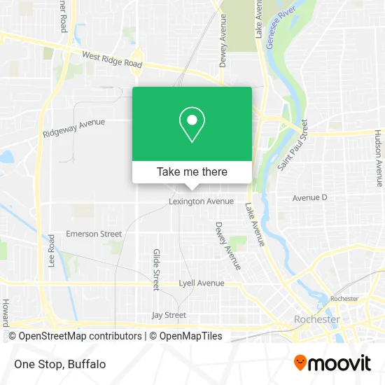 One Stop map