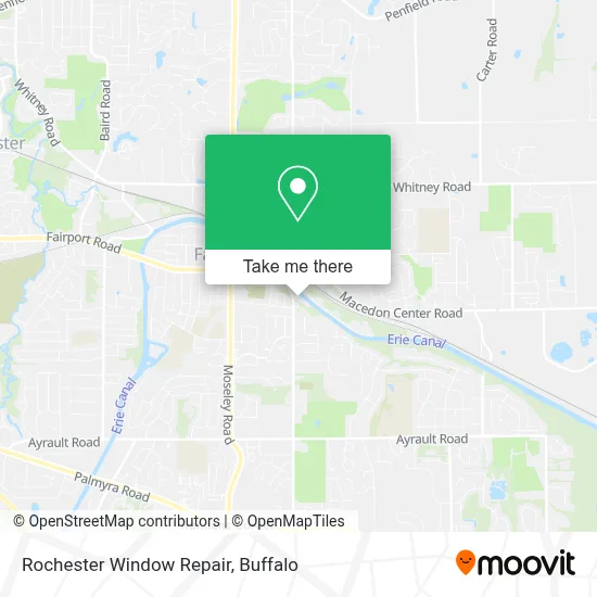 Rochester Window Repair map
