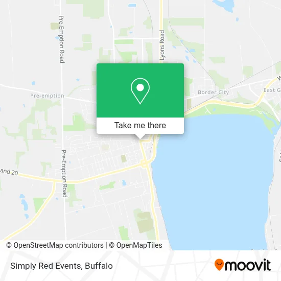 Simply Red Events map