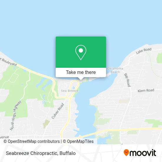 Seabreeze Chiropractic map