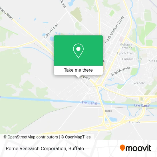 Rome Research Corporation map