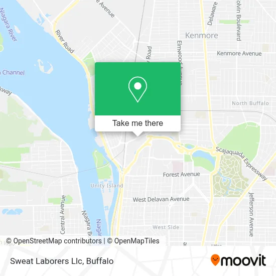 Sweat Laborers Llc map