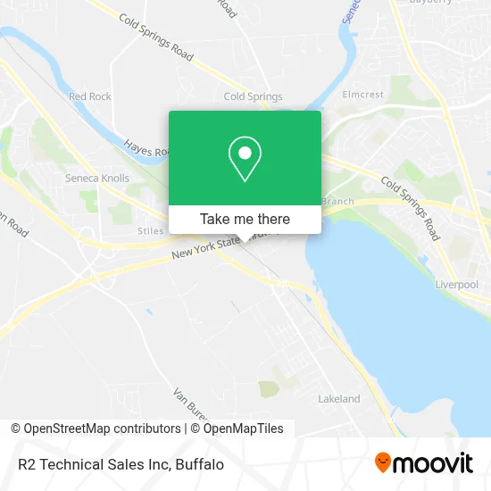 R2 Technical Sales Inc map