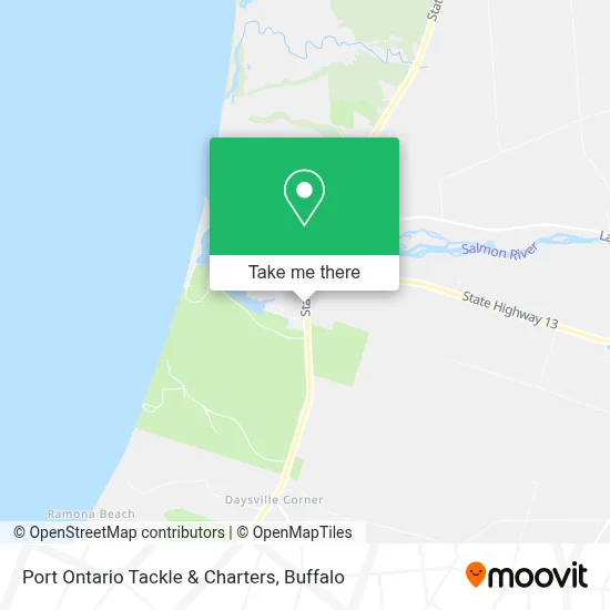 Port Ontario Tackle & Charters map