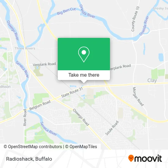 Radioshack map