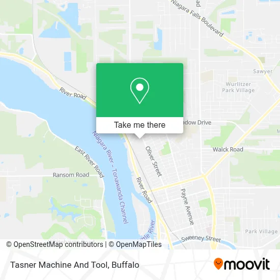 Tasner Machine And Tool map