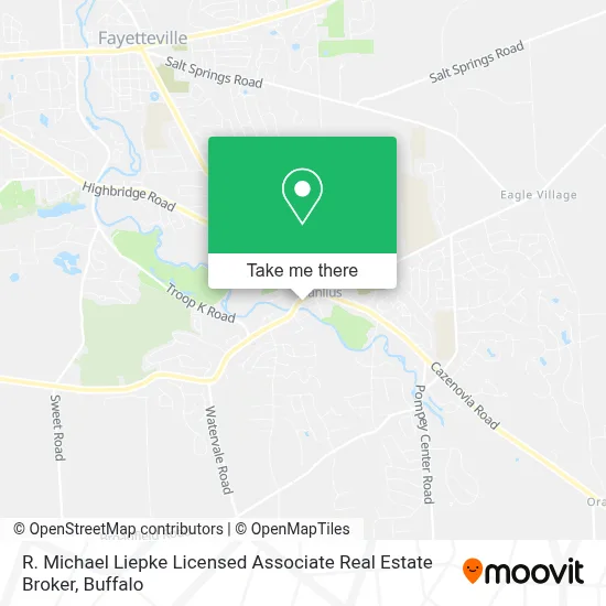 R. Michael Liepke Licensed Associate Real Estate Broker map