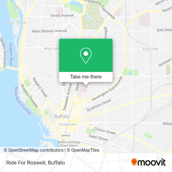 Ride For Roswell map