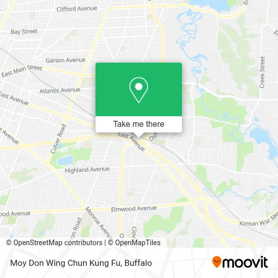 Moy Don Wing Chun Kung Fu map